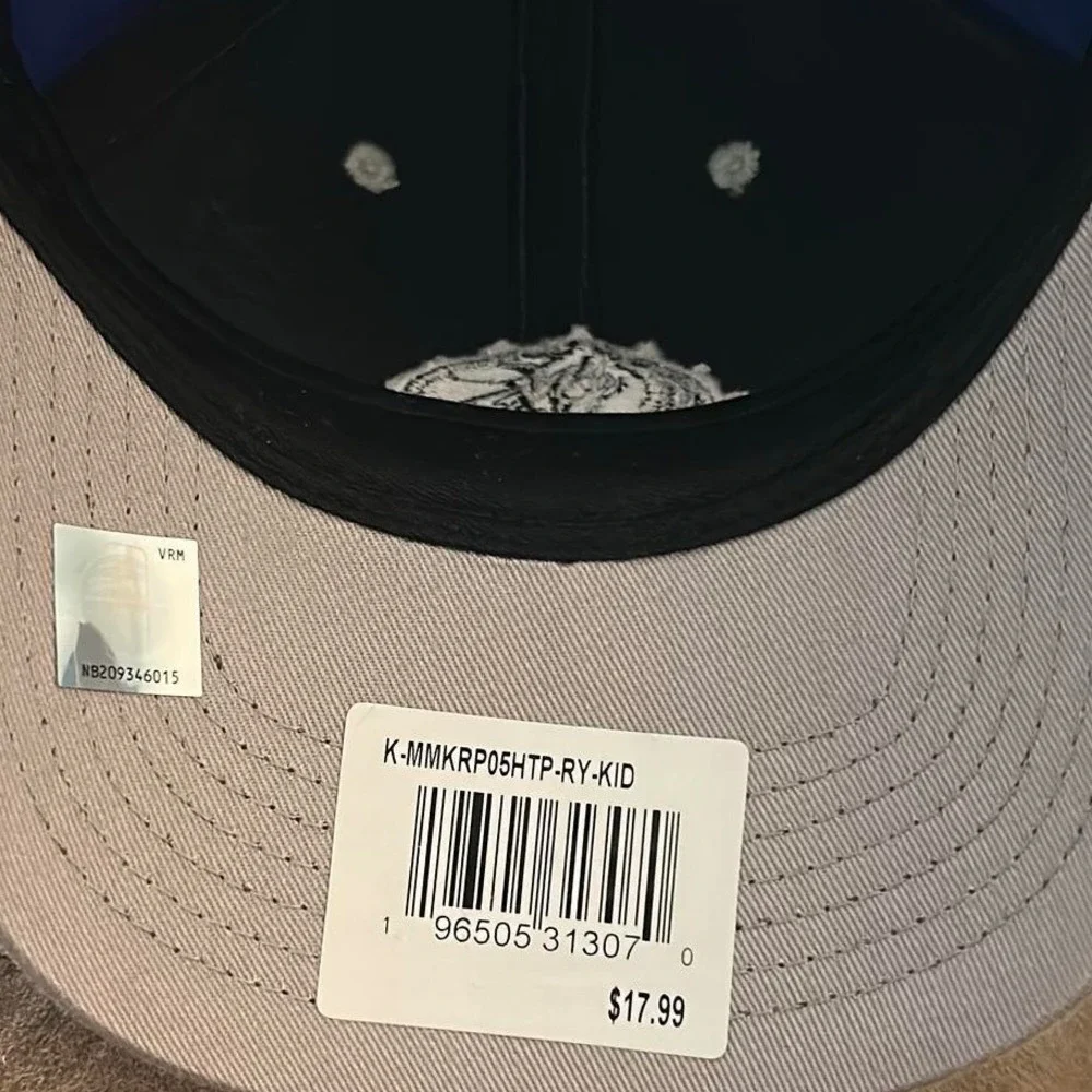 NBA Dallas Mavericks Fan Favorite Kids Snapback Hat Blue Tan K-MMKRP05HTP-RY-KID